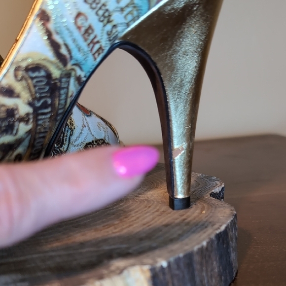 CARLOS by Carlos Santana RIO Vintage Liqueur Shoe 4 inch Stiletto Heels - Picture 12 of 16